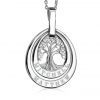 Double Ring "Tree of LIfe" Family Pendant